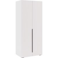 Шкаф 2х створчатый (600) Римини (МебельМаркет) Белый/Софт Милк